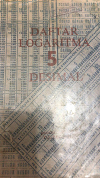 Daftar Logartma 5 Desimal