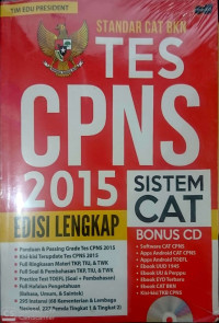 STANDAR CAT BKN TES CPNS 2015 EDISI LENGKAP